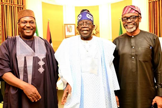 Dr. George Akume (Secretary to the Government of the Federation) Nigeria President Bola Ahmed Tinubu. Olufemi Hakeem Gbajabiamila (Chief of Staff to the President )