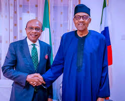 Buhari and Godwin Emefiele