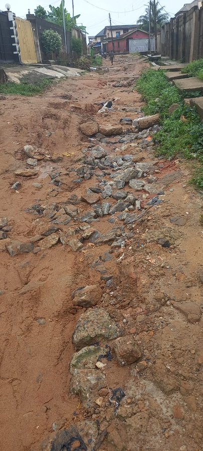 Segun Awolowo Street in Ejigbo, within the Oshodi/Isolo Constituency II.